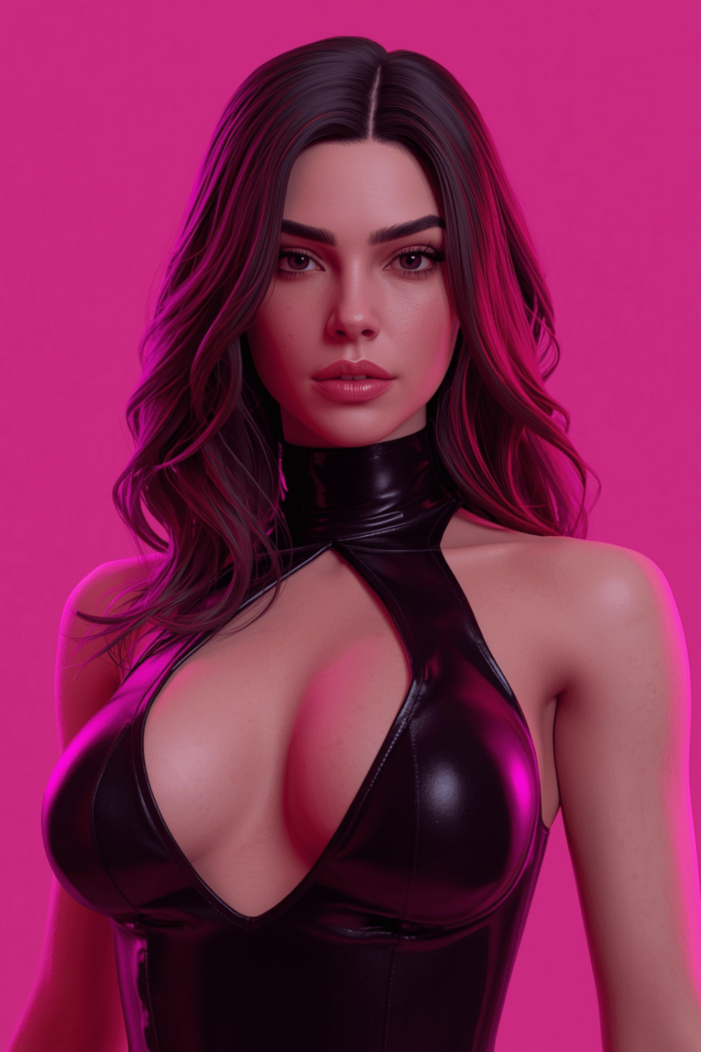 Brunette • Leather