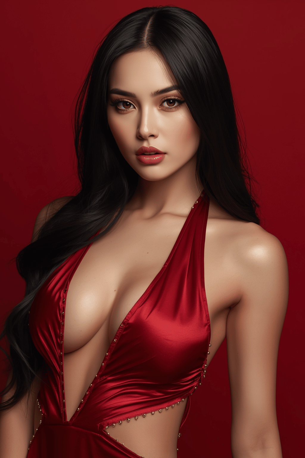 Asian • Silk Dress